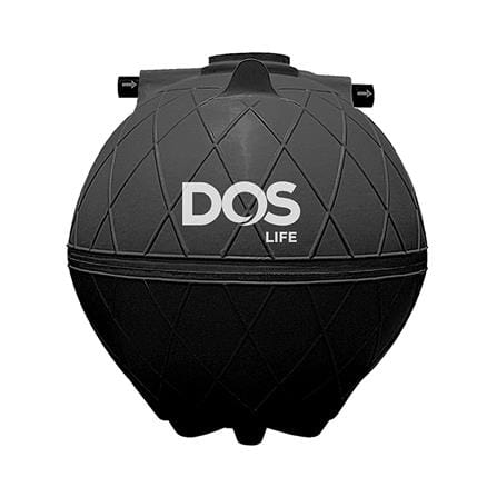 ถังบำบัดน้ำเสีย DOS SUPER SEPT 4000 ลิตร สีดำ
