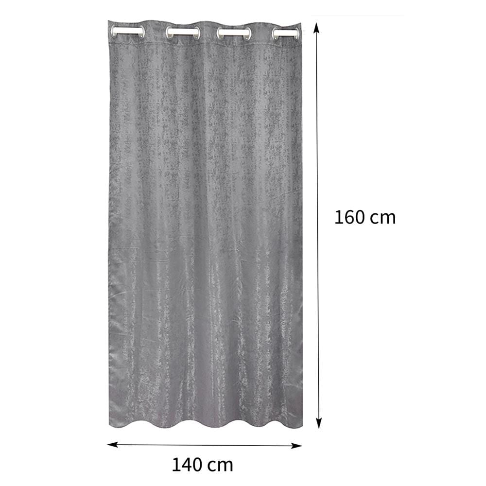 ผ้าม่าน EYELET HOME LIVING STYLE RIGO UV 140X160 ซม. สีเทา