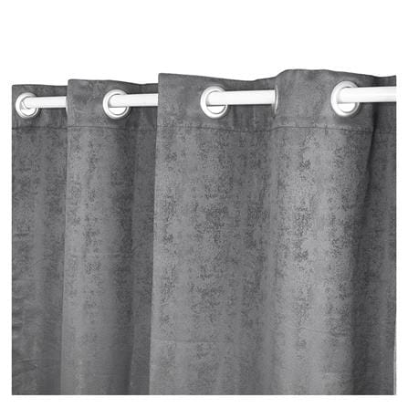 ผ้าม่าน EYELET HOME LIVING STYLE RIGO UV 140X160 ซม. สีเทา_1