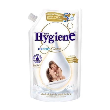 รีฟิลน้ำยาปรับผ้านุ่ม HYGIENE 480 มล. มิลค์กี้ทัช 2แถม1_1
