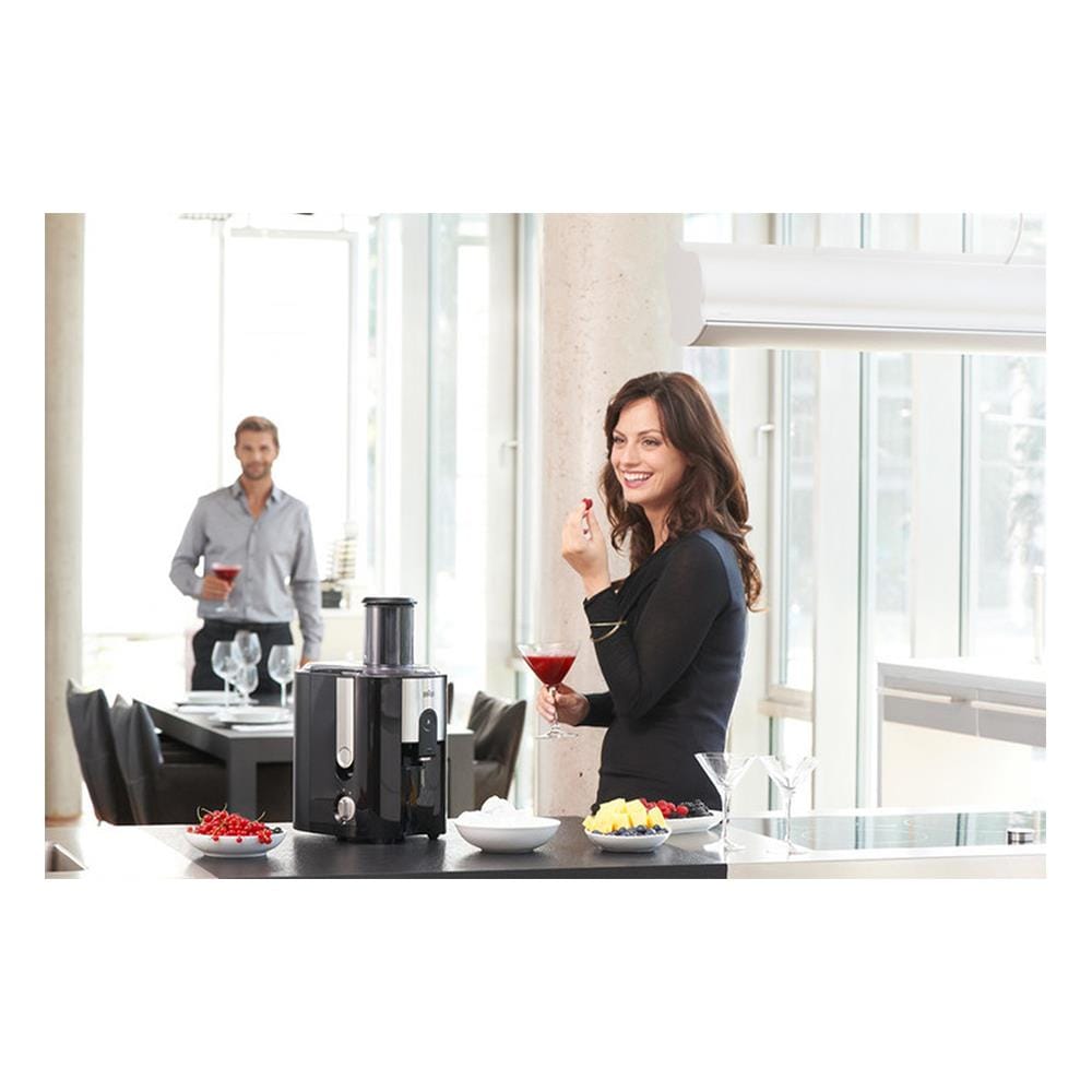 เครื่องสกัดน้ำผลไม้ BRAUN J500 1.20ลิตร สีดำ