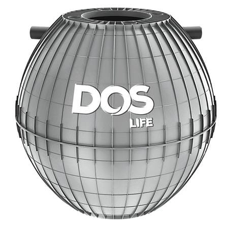 ถังบำบัดน้ำเสีย DOS ULTRA 1600 ลิตร สีเทา