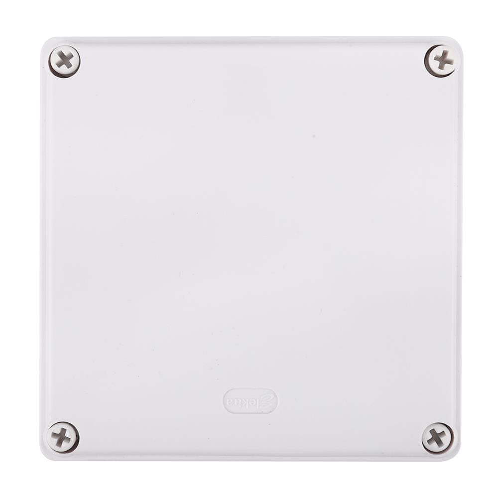 กล่องพลาสติกกันน้ำ ELECKTA 6X6 นิ้ว สีขาว