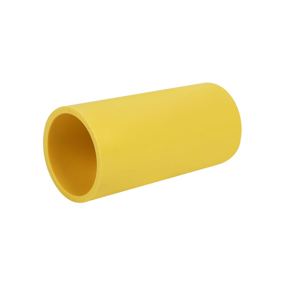 ข้อต่อตรง PVC ตราช้างNPI 1 1/2 นิ้ว สีเหลือง