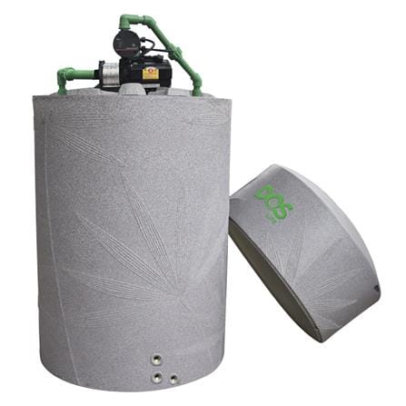 ถังเก็บน้ำ DOS NATURA WATER PAC 2000 ลิตร+ปั๊มน้ำ GRUNDFOS CMB3-46PM1 สี OXFORD GREY GRANITE_2