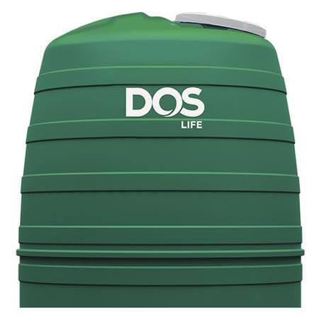 ถังเก็บน้ำ DOS GREENERY 2000 ลิตร สีเขียว_2