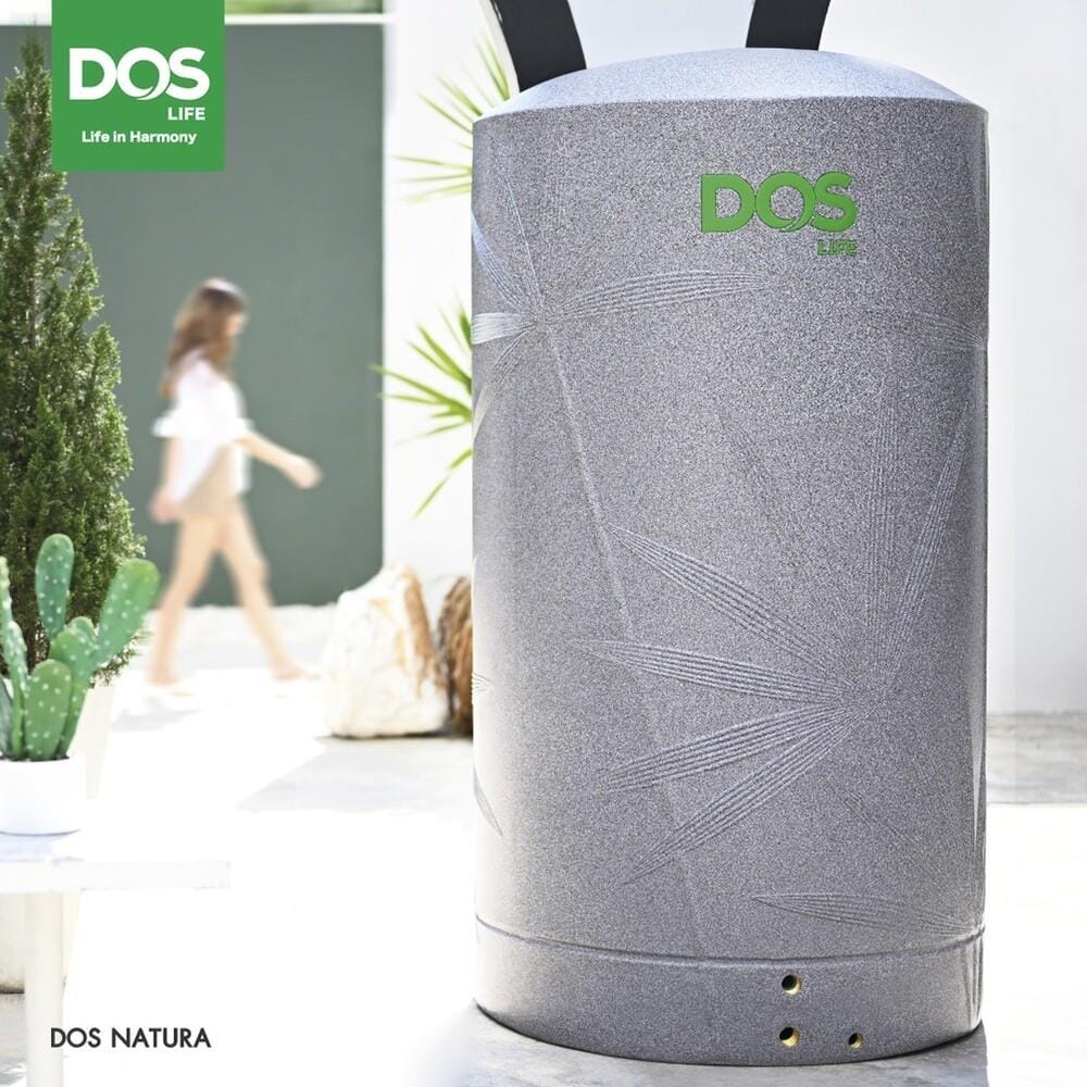 ถังเก็บน้ำ DOS NATURA COMBAC NANO 2000 ลิตร สี OXFORD GREY GRANITE
