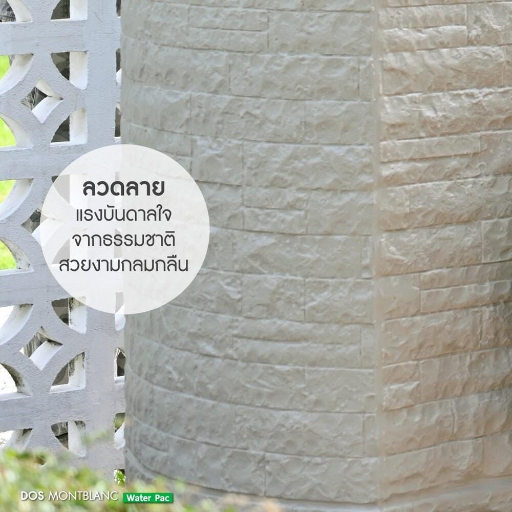 ถังเก็บน้ำ DOS MONTBLANC WATER PAC 900 ลิตร+ปั๊มน้ำ GRUNDFOS CMB5-46PM1 สี MOUNTAIN GREY
