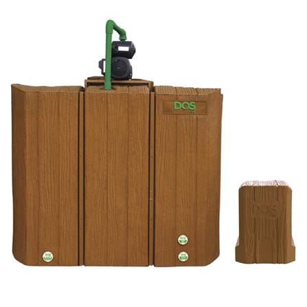 ถังเก็บน้ำ DOS TIMBERA WATER PAC 900 ลิตร+ปั๊มน้ำ GRUNDFOS CMB3-46PM1 สี LITE OAK_2