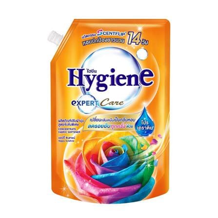 รีฟิลน้ำยาปรับผ้านุ่ม HYGIENE 1000 มล. แฮปปี้ซันชายน์
