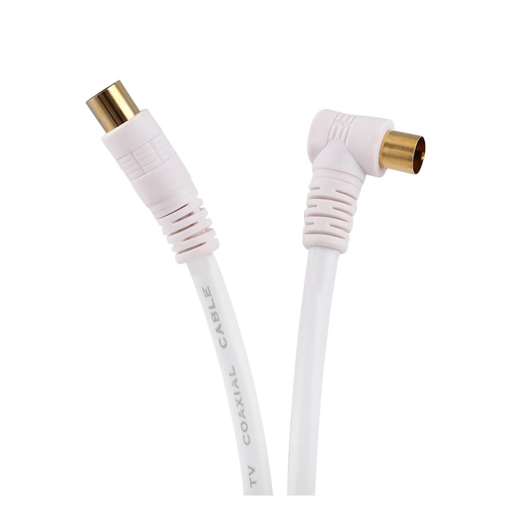 สายสัญญาณTV พร้อมแจ็ค MOVADA 20 เมตร สีขาว