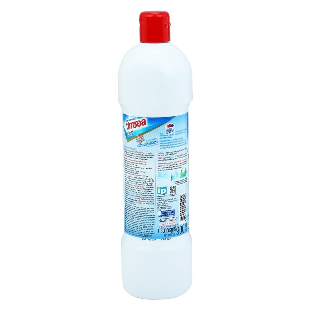 น้ำยาทำความสะอาดห้องน้ำ VIXOL 900ml ขาว