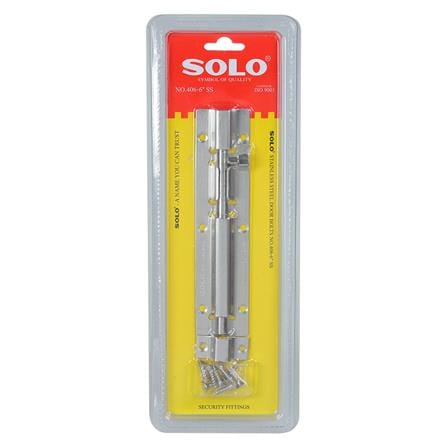 กลอนทั่วไป SOLO 406-6 6 นิ้ว สีสเตนเลส_1