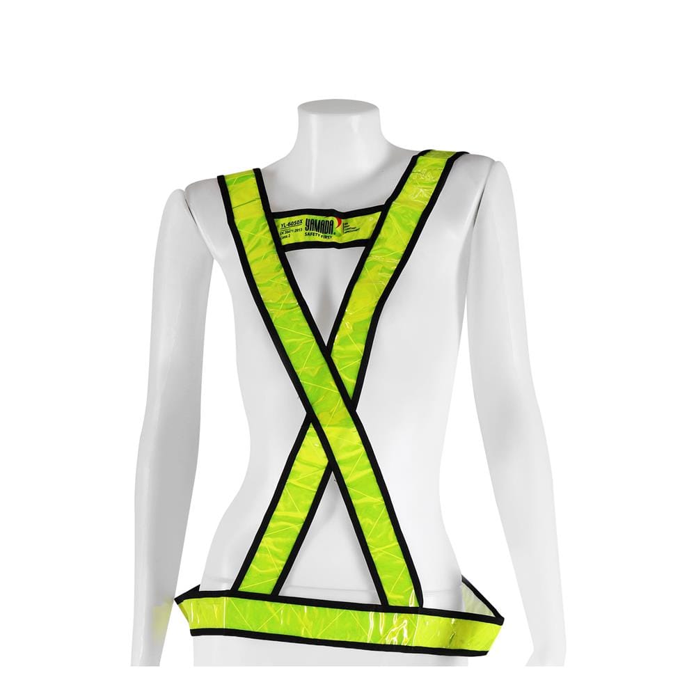 เสื้อกั๊กจราจรสะท้อนแสง YAMADA LY6050X สีเหลือง