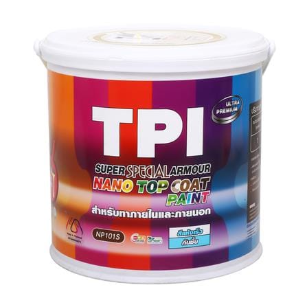 สีน้ำทาภายนอกและภายใน ชนิดกึ่งเงา TPI NANO SUPER SPECIAL ARMOUR BASE C 1 แกลลอน_0