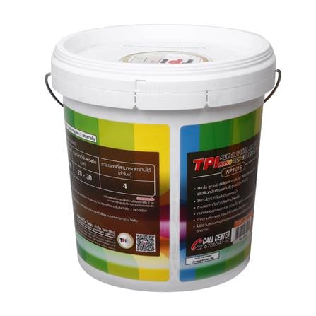 สีน้ำทาภายนอกและภายใน ชนิดกึ่งเงา TPI NANO SUPER SPECIAL ARMOUR BASE A สีขาว 2.5 แกลลอน_1
