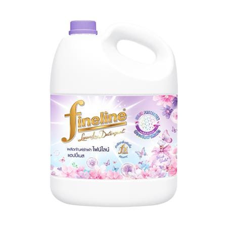น้ำยาซักผ้า FINELINE HAPPINESS 2,800 มล. BLINK VIOLET