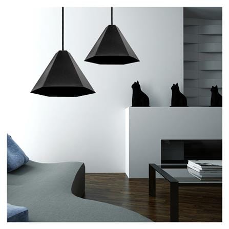 ไฟช่อ BEC MODERN LOBO.BK พลาสติก สีดำ_2