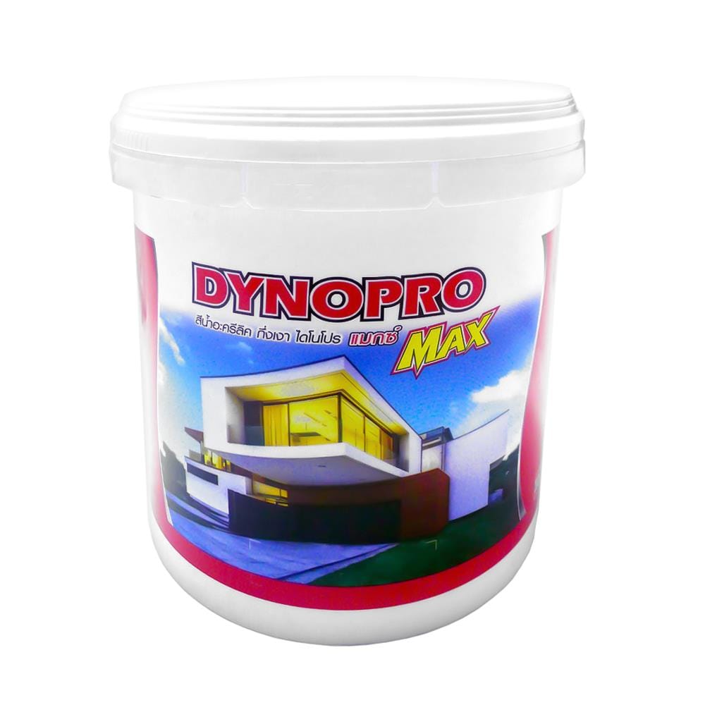 สีน้ำทาภายนอก DYNOPROMAX BASE A กึ่งเงา 1 แกลลอน