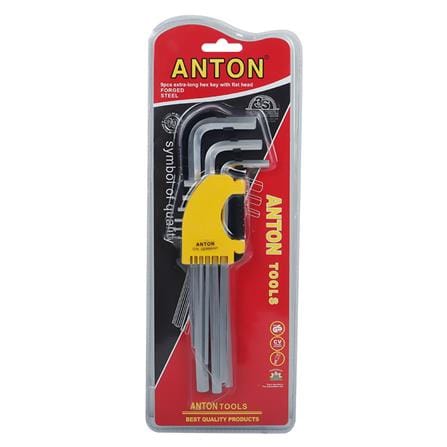 ประแจหกเหลี่ยม ANTON ชุด 9 ชิ้น_2