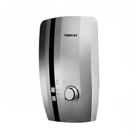 เครื่องทำน้ำอุ่น TURBORA M5500E 5500 วัตต์ สีเงิน_1