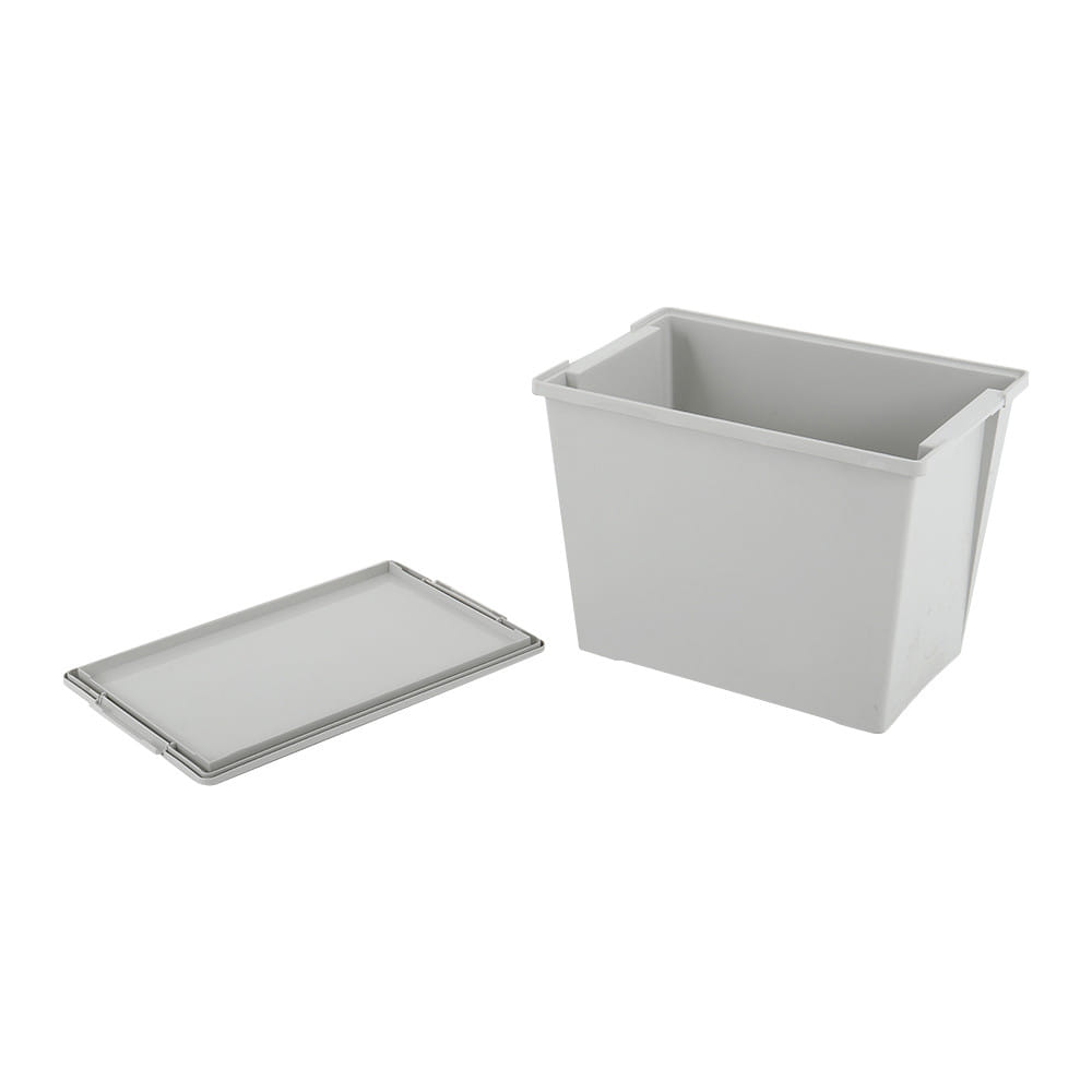 กล่องเก็บของ ฝาล็อค STACKO AMATAS 70 ลิตร 39.2x58.2x43.5 ซม. สีเทา