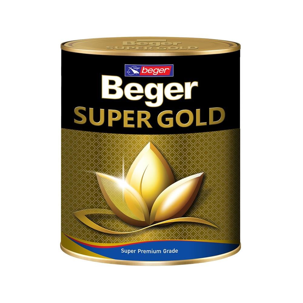 สีทองคำ BEGER SUPPER GOLD A/L202 0.236 ลิตร