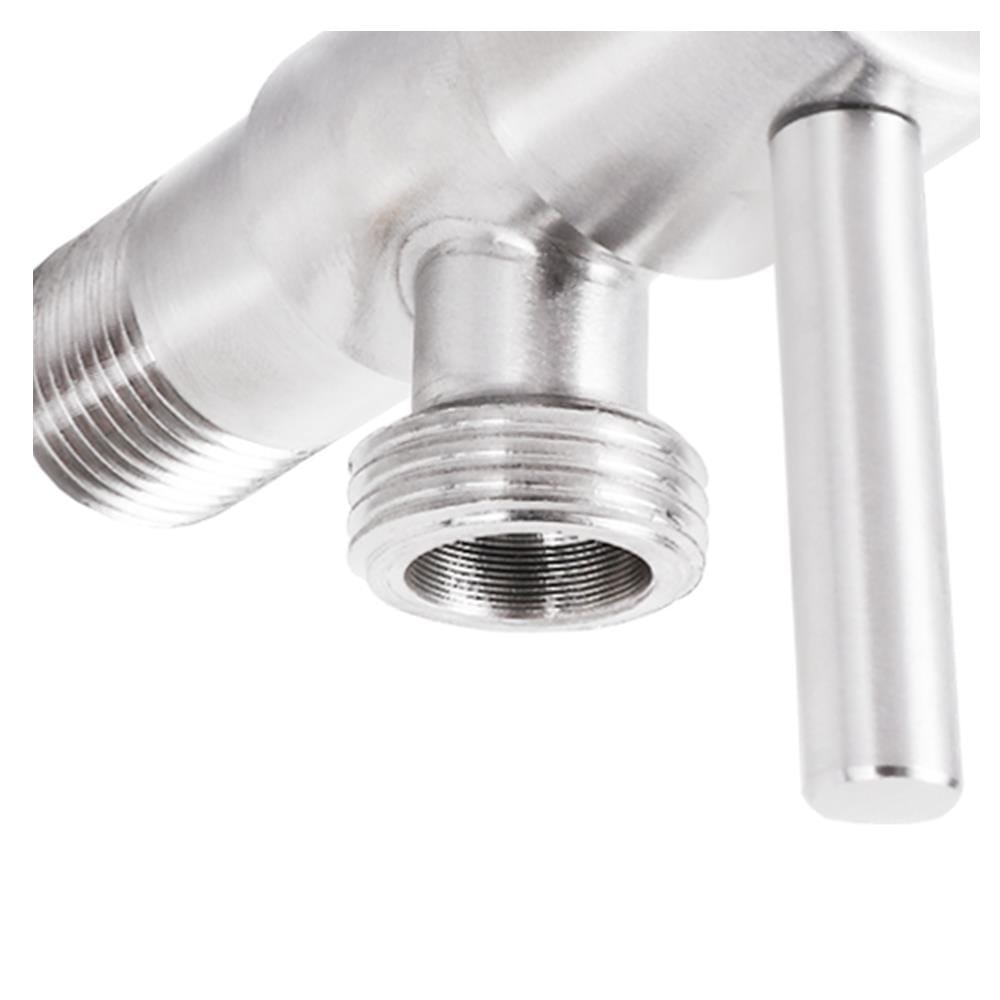 สต๊อปวาล์ว 1 ทาง DONMARK GL-2114 สีเงิน