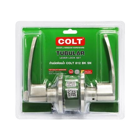 มือจับก้านโยก ห้องน้ำ COLT 812 BK/SN สีสเตนเลส_2