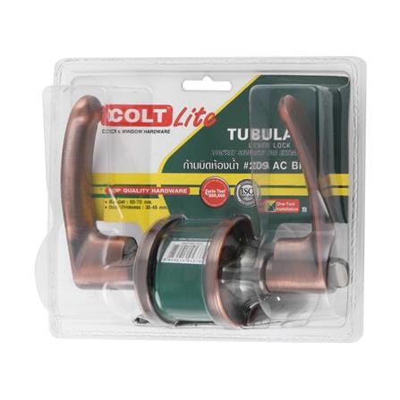มือจับก้านโยก ห้องน้ำ COLT LITE 209 BK/AC สีทองแดงรมดำ_4