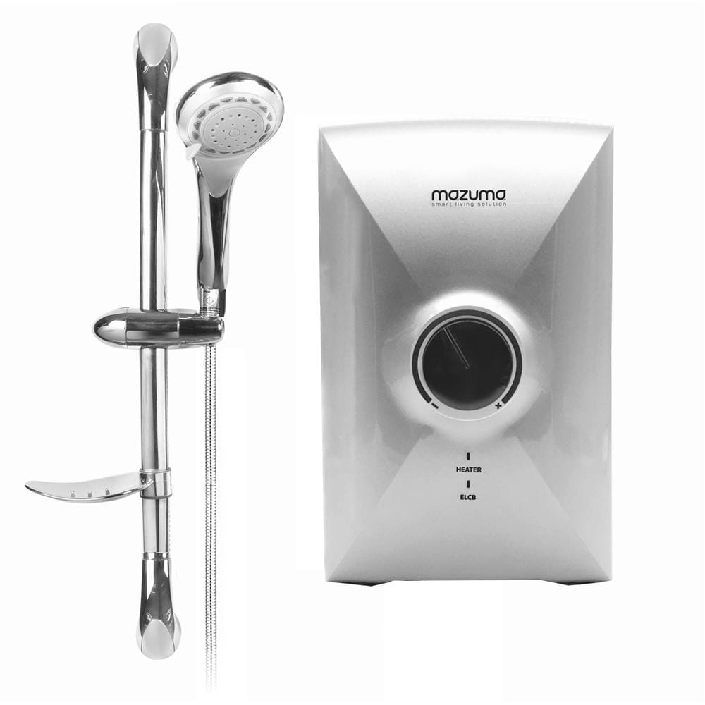 เครื่องทำน้ำอุ่น MAZUMA INTRO PLUS 3,500 วัตต์ สีเงิน