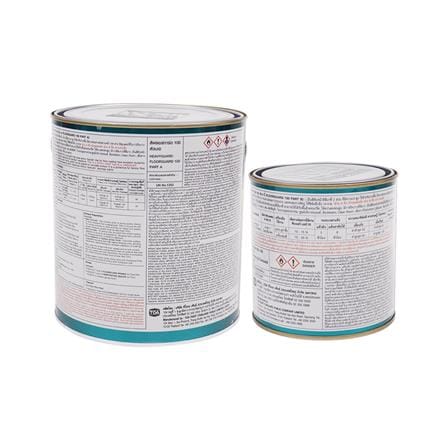 สีงานอุตสาหกรรม TOA FLOORGUARD 100 PART A+B 1100 สีขาว 1 แกลลอน_1