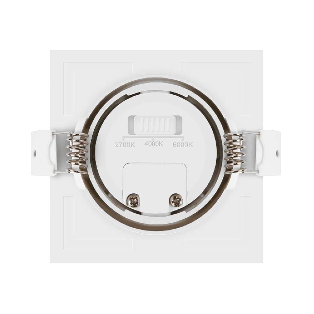 ดาวน์ไลท์ LED LAMPTAN SPOTLIGHT COLOUR CHOICE SQUARE 3 นิ้ว 7 วัตต์ DAYLIGHT/COOL WHITE/WARM WHITE สีขาว