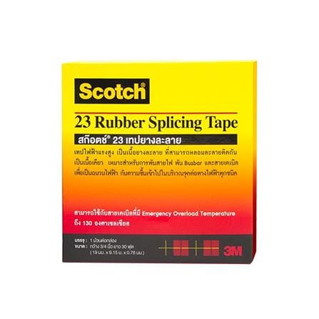 เทปยางละลาย 3M SCOTCH23 30 ฟุต สีดำ_1