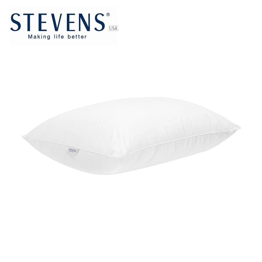 หมอนหนุน ใยสังเคราะห์ STEVENS STANDARD 19x29 นิ้ว สีขาว