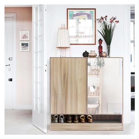 ตู้วางรองเท้า BURO SH-120 สี AROMA OAK_4