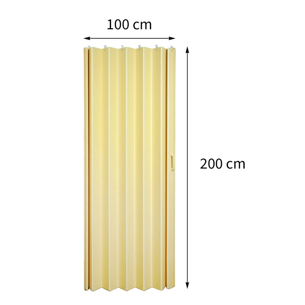 ฉากกั้นห้องแบบทึบ DIY HOME LIVING STYLE WC 002 100x200 ซม. สีครีม
