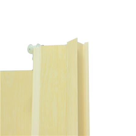 ฉากกั้นห้องแบบทึบ DIY ME LIVING WC 002 120X200 ซม. สีครีม_5