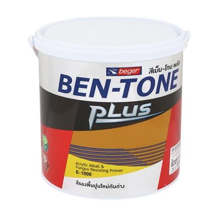 สีรองพื้นปูนใหม่ BEGER BEN-TONE PLUS E-1000 1 แกลลอน_0