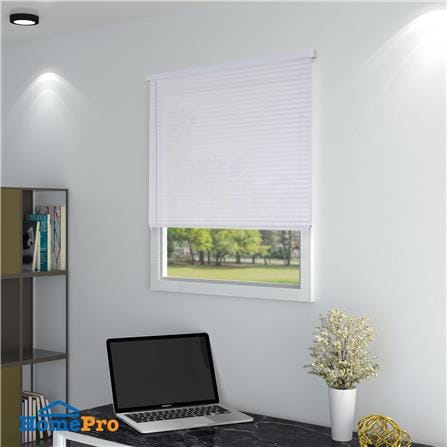 มู่ลี่ ไวนิล HOME LIVING STYLE CORDLESS 120X130 ซม. สีขาว_4