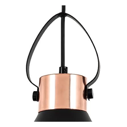 ไฟช่อ CARINI P180420-BLACK โลหะ MODERN สีดำ/ROSEGOLD 1 หัว_2