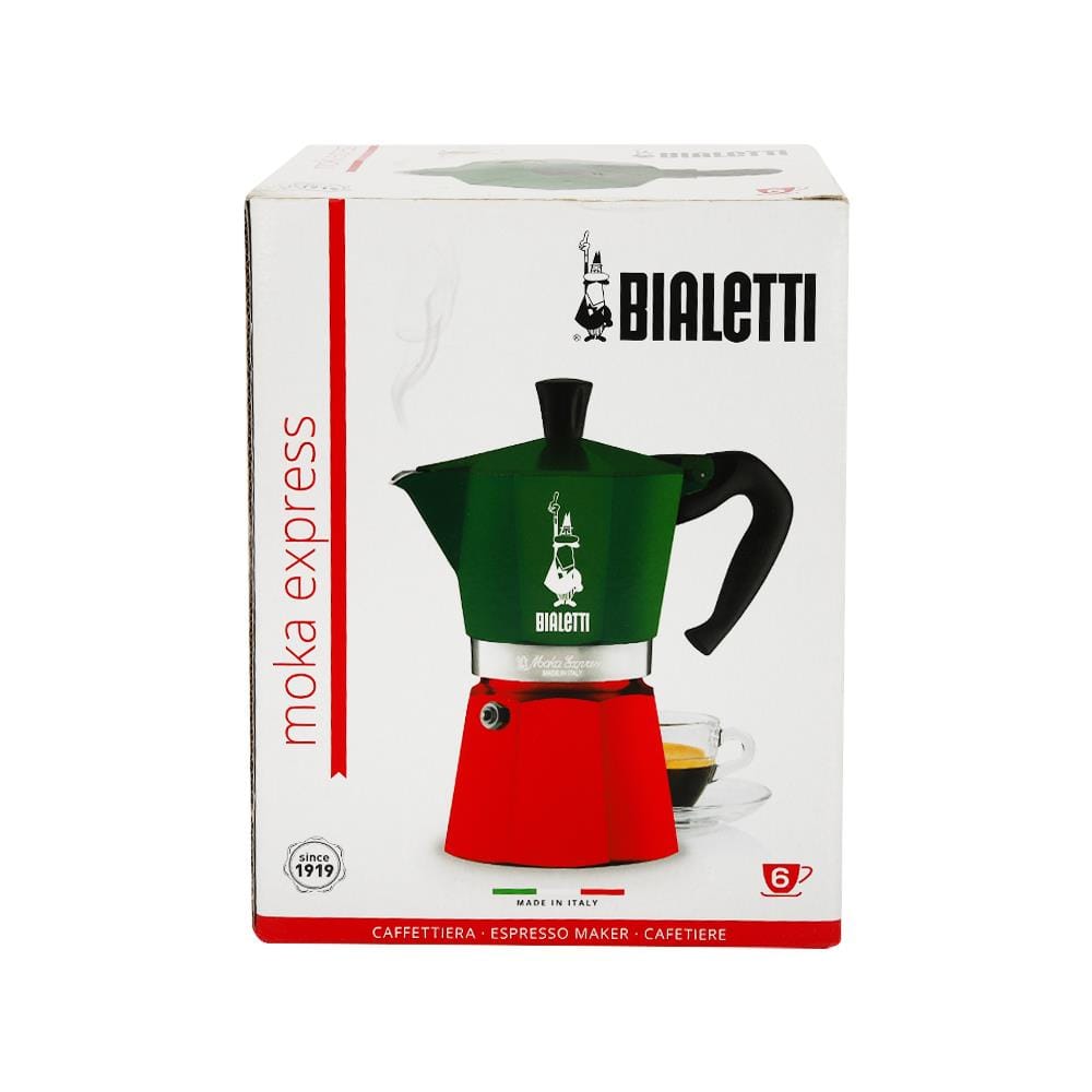 หม้อต้มกาแฟ BIALETTI MOKA ITALY 6 CUPS
