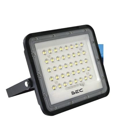 สปอตไลท์ SOLAR BEC WOODY 60 วัตต์ DAYLIGHT MODERN สีดำ_1