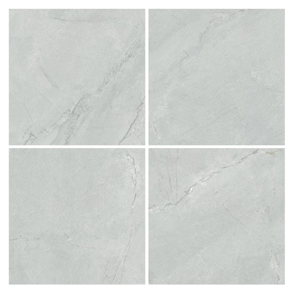 กระเบื้องพื้นพอร์ซเลน 60x60 ซม. CERGRES เรนาโต้ เกรย์ A 1.44M2