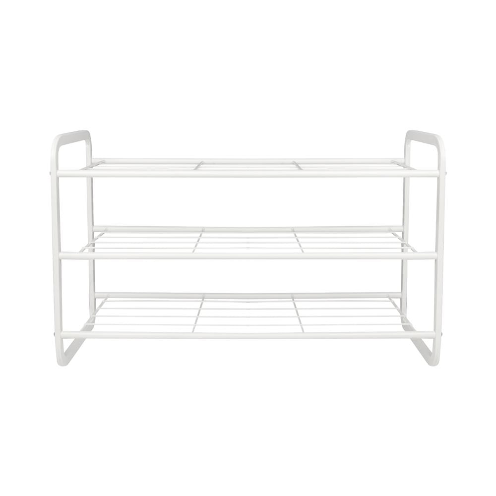ชั้นวางรองเท้า 3 ชั้น STACKO SI2579L 70x27x43 ซม. สีขาว
