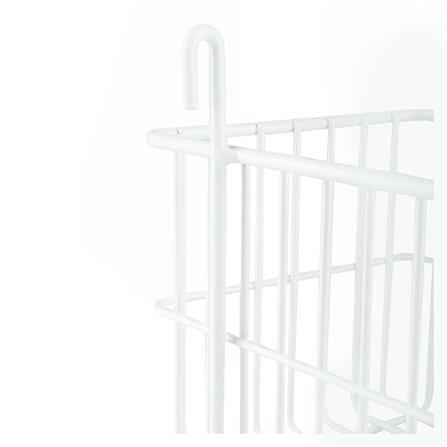 ตะกร้า (A) STACKO EZY 30x16x17.5 ซม. สีขาว_2