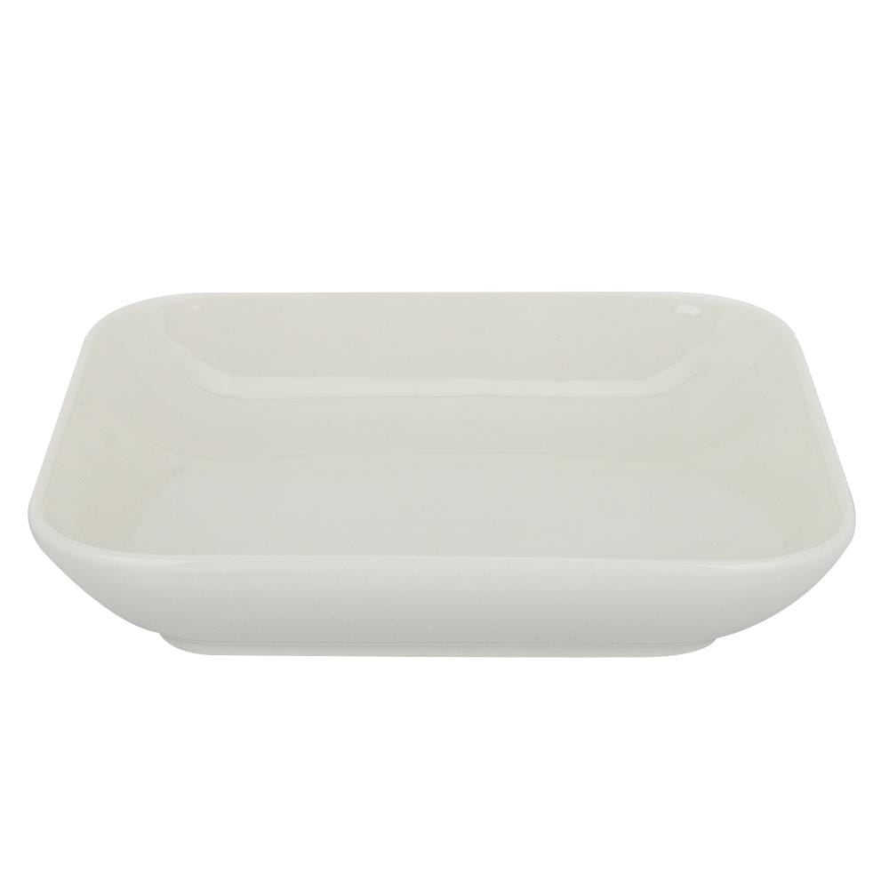 จาน PORCELAIN เหลี่ยม 7" KECH SNOW DESIGN