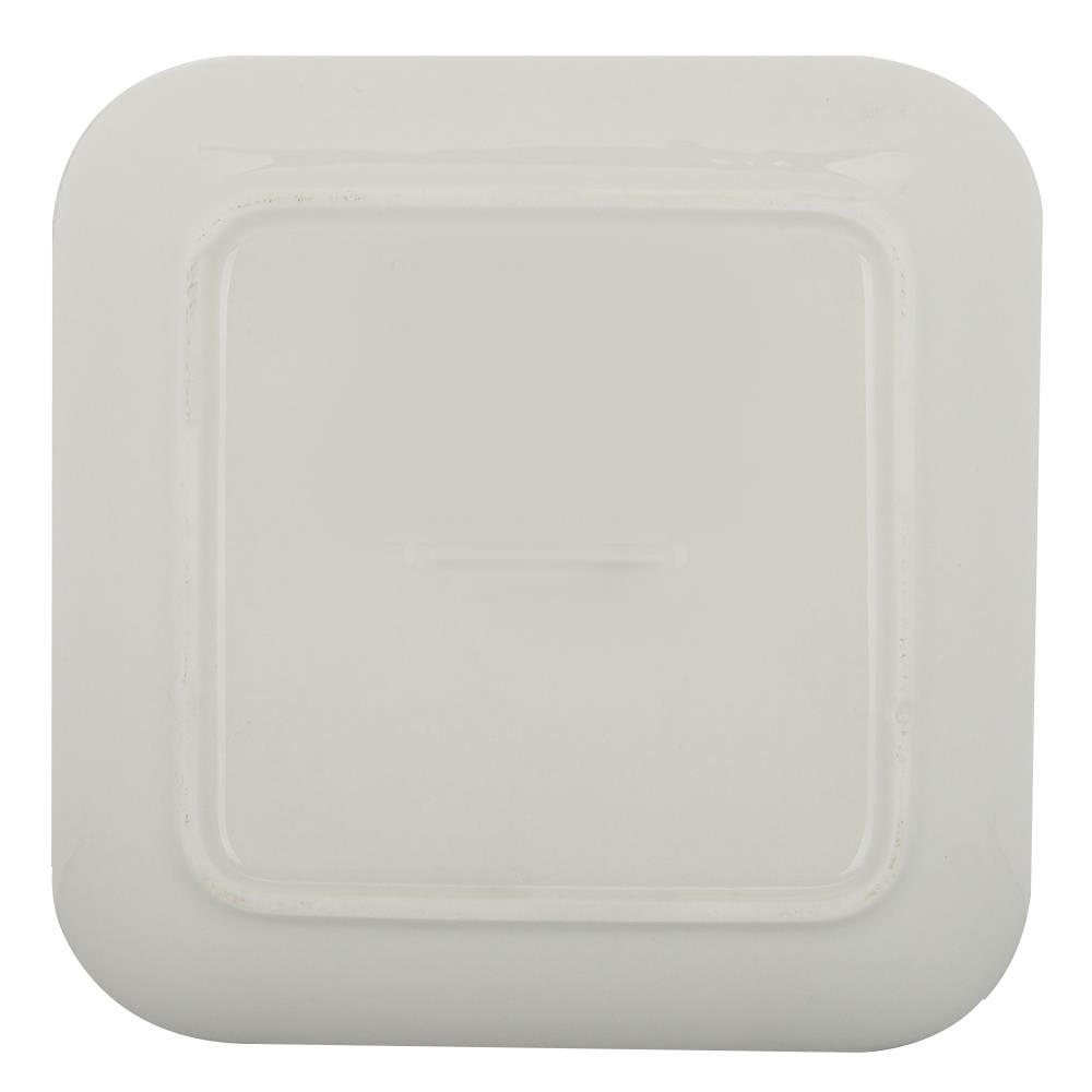 จาน PORCELAIN เหลี่ยม 7" KECH SNOW DESIGN