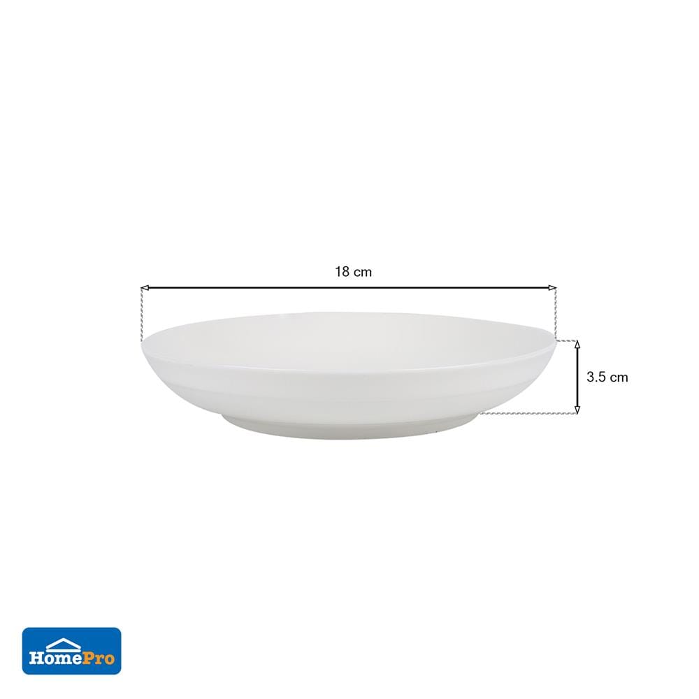 จาน PORCELAIN บัว 7" KECH SNOW DESIGN