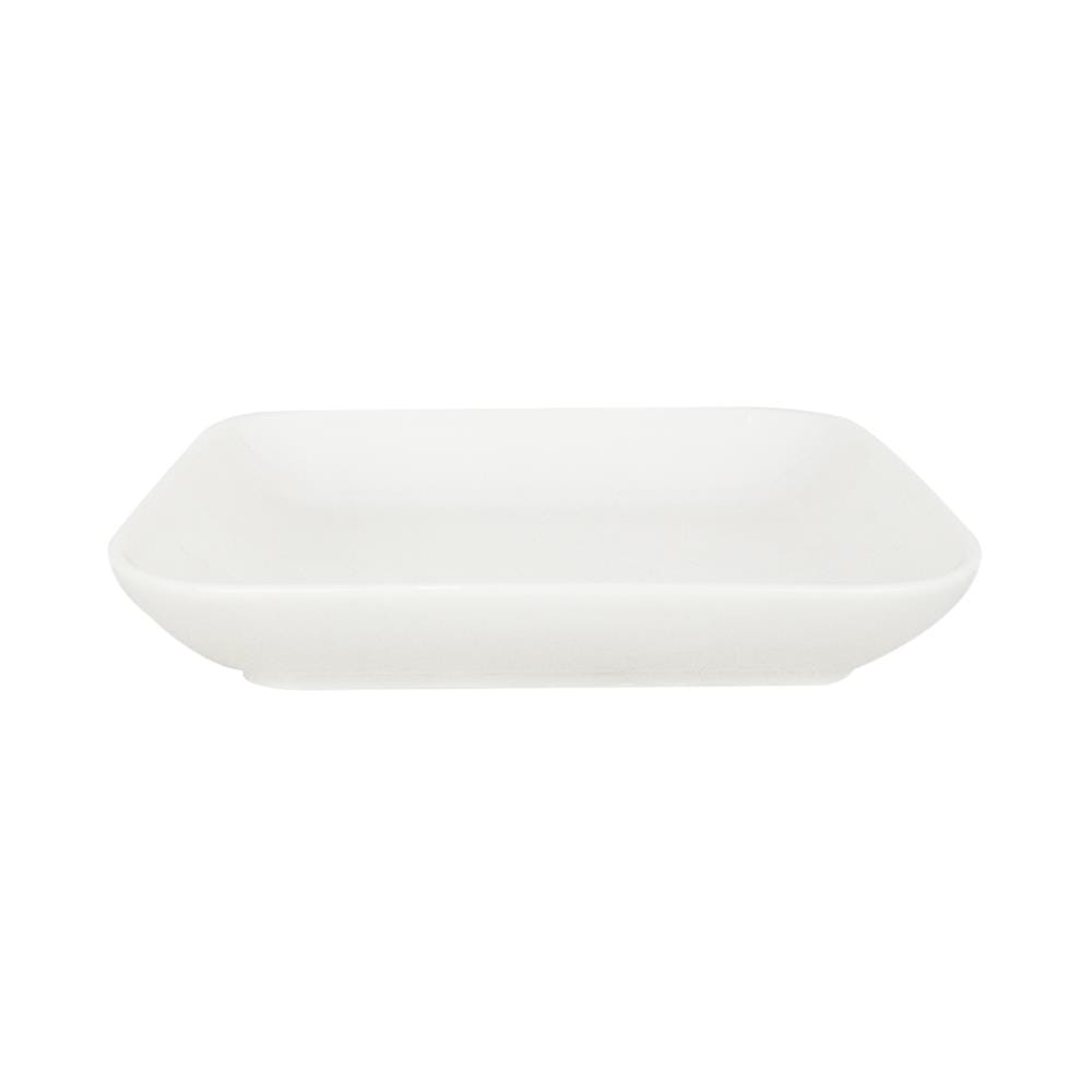 จาน PORCELAIN เหลี่ยม 8" KECH SNOW DESIGN